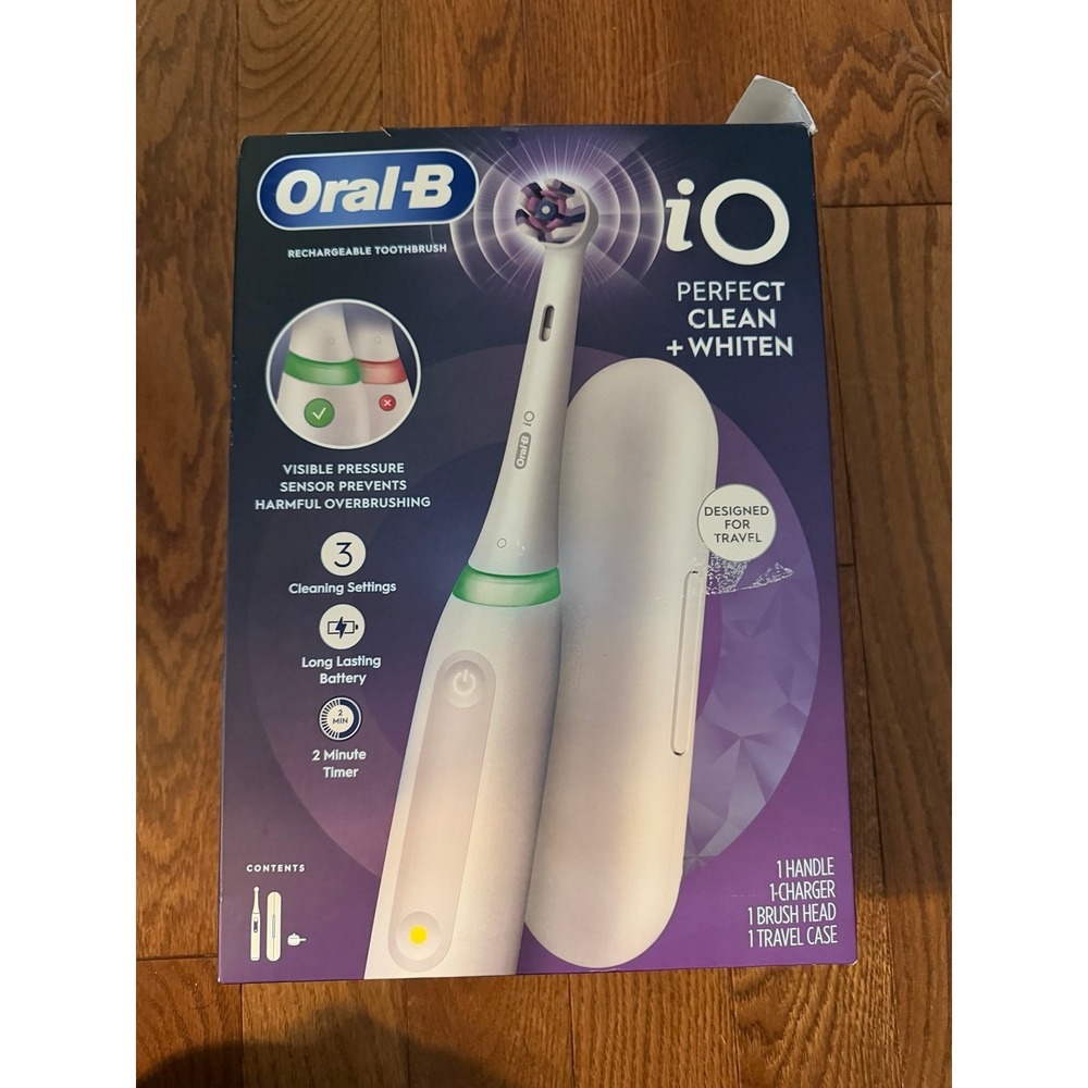 Oral-b iO electric toothbrush - box‎ is open - unused